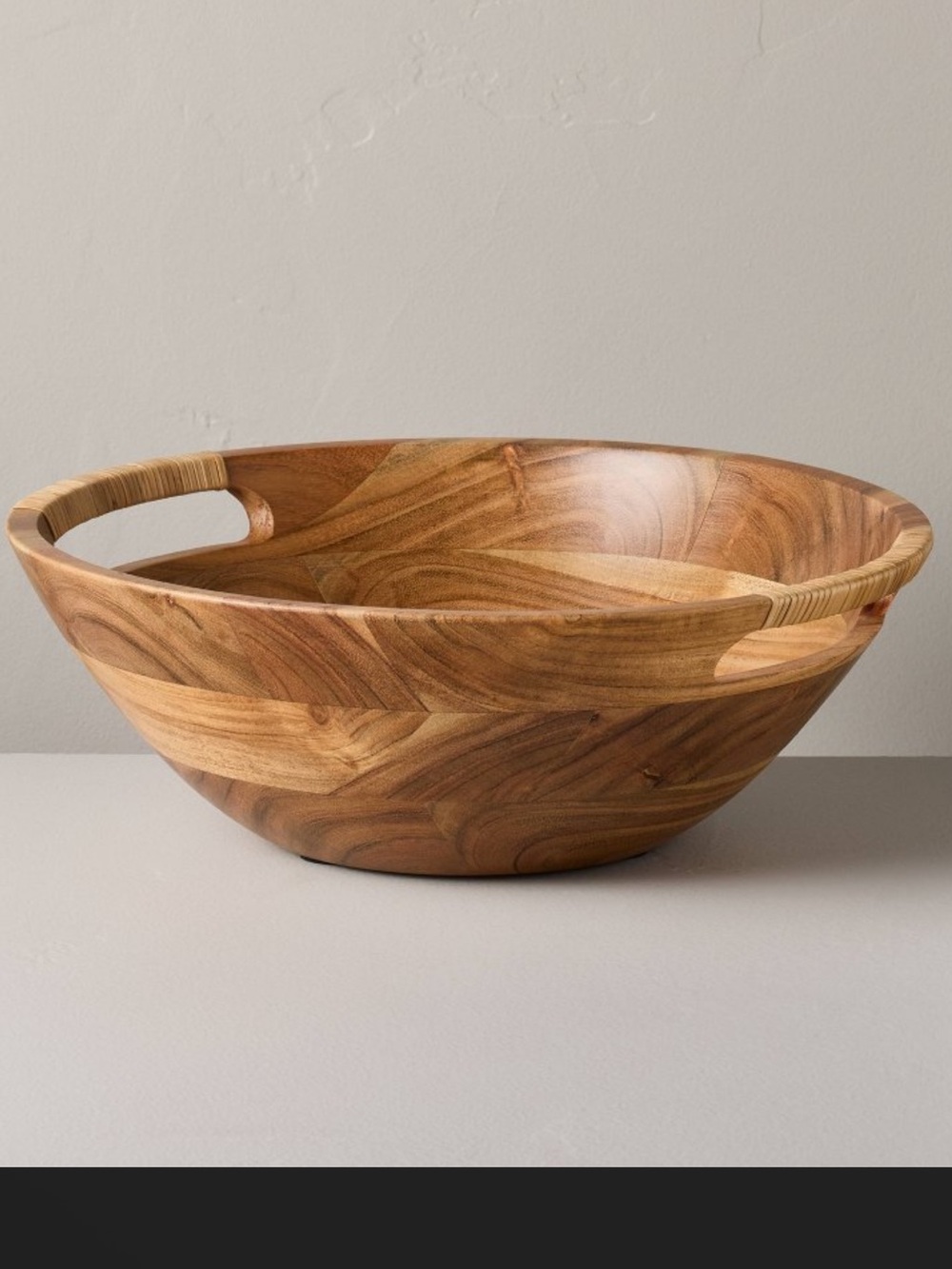 New! Wooden Serving Bowl - Hearth & Hand™ with Magnolia
